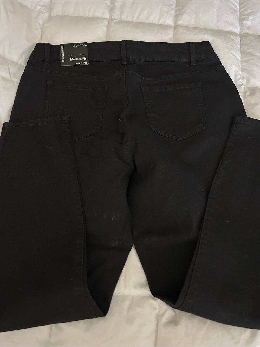 d. jeans Stretch Skinny Jeans
Super dark rinse blue, super soft black dark hope - Picture 11 of 11